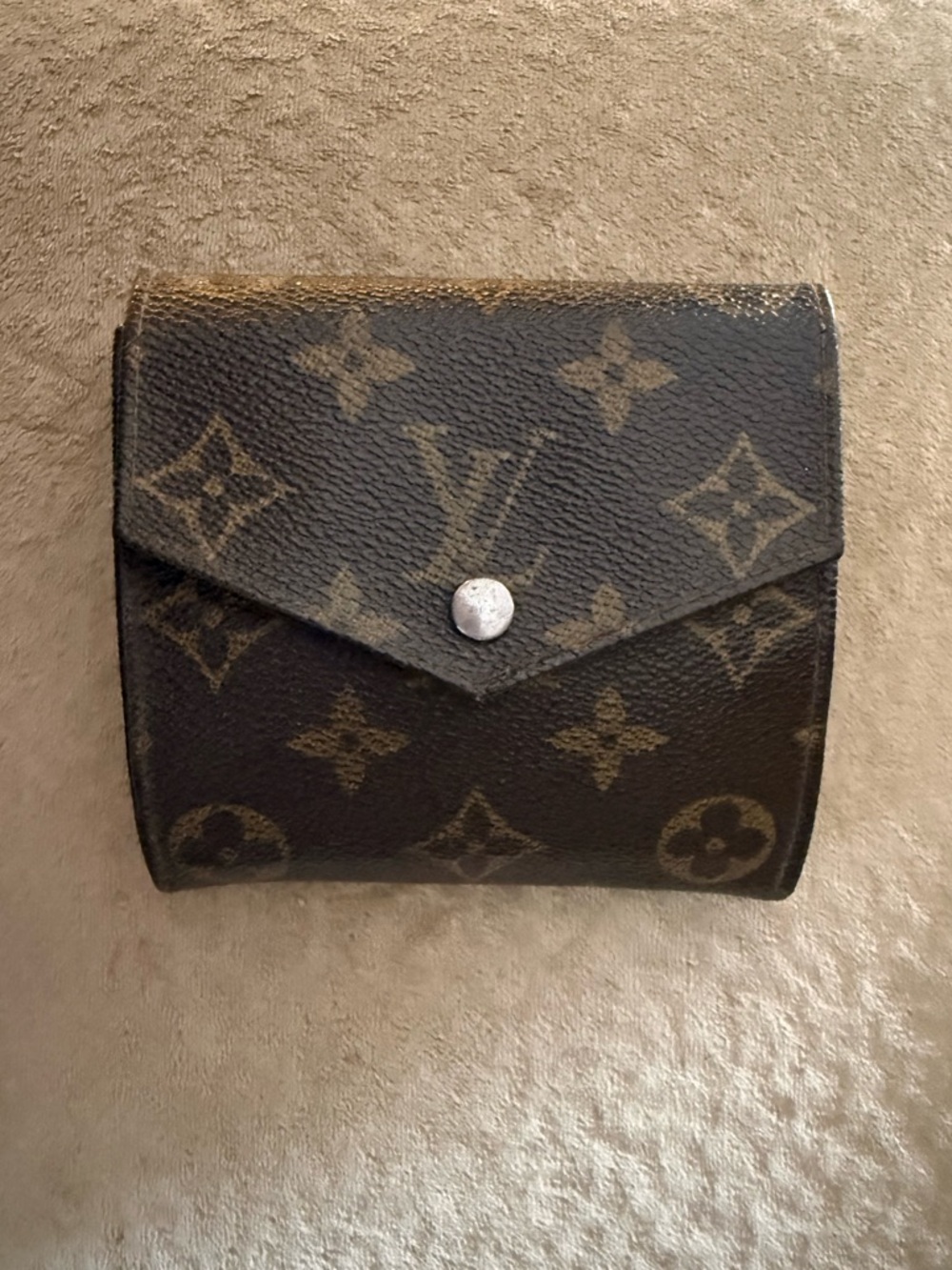 Louis Vuitton Brown Monogram Compact Wallet - Picture 5 of 15
